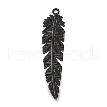 Spray Painted Brass Pendants KK-S400-16C-1