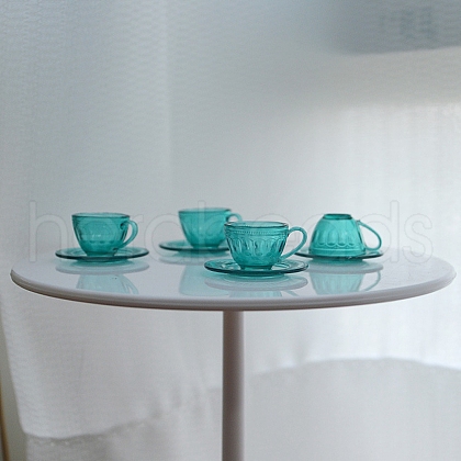 Plastic Teacup & Saucer Model PW-WG18FA6-02-1