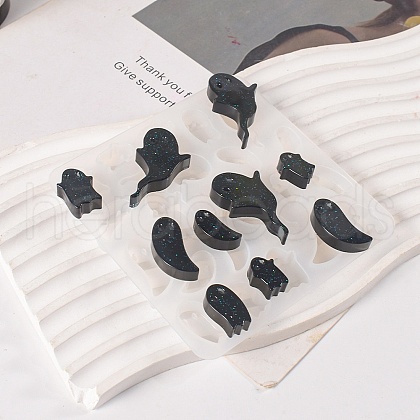 DIY Silicone Pendant Molds DIY-A054-08-1