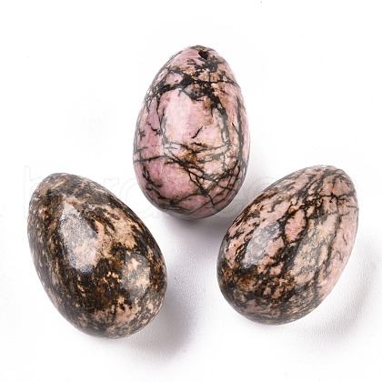 Natural Rhodonite Pendants G-P438-E-09-1