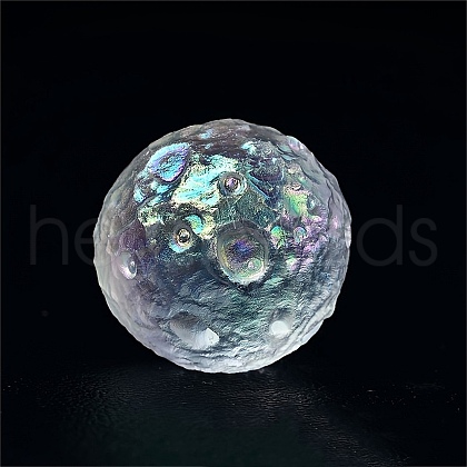 Moon Meteorite Natural Quartz Crystal Crystal Ball PW-WG23337-03-1