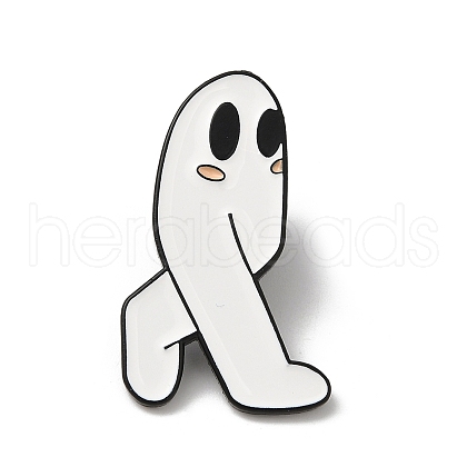 Halloween Funny Ghost Enamel Pins JEWB-P030-B01-1