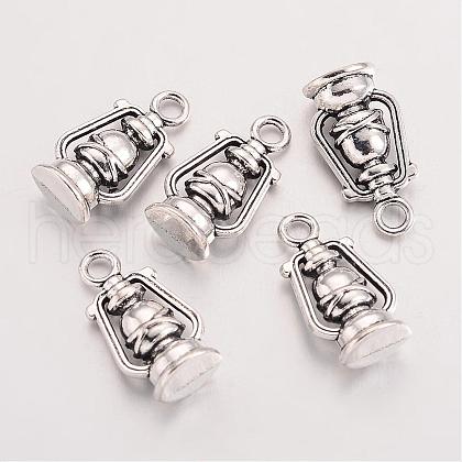 Tibetan Style Zinc Alloy Pendants TIBEP-R334-164AS-RS-1