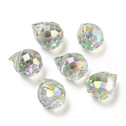 Electroplated Glass Beads EGLA-K062-01A-FR04-1