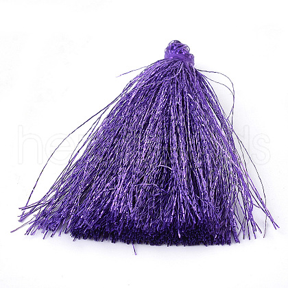 Polyester Tassel Big Pendant Decorations FIND-T017-10-1