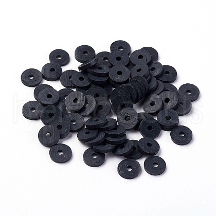 Handmade Polymer Clay Beads CLAY-R067-8.0mm-B42-1