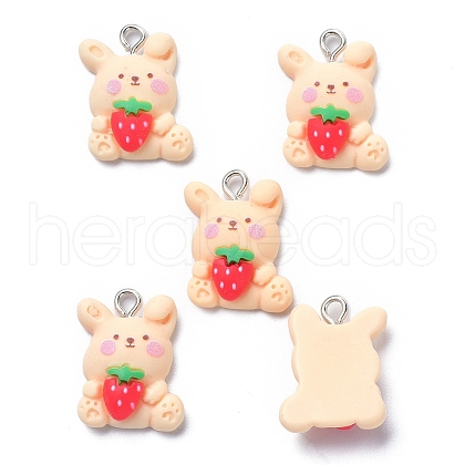 Resin Pendants X-RESI-G026-09-1