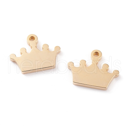 Ion Plating(IP) 304 Stainless Steel Charms X-STAS-Y002-10G-1