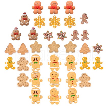 SUNNYCLUE Resin Cabochons CRES-SC0001-62-1