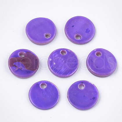 Freshwater Shell Charms X-SHEL-T012-61A-07-1