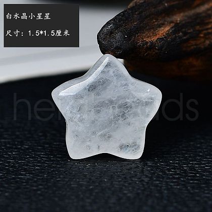 Natural Quartz Crystal Star Display Decorations PW-WG23045-07-1