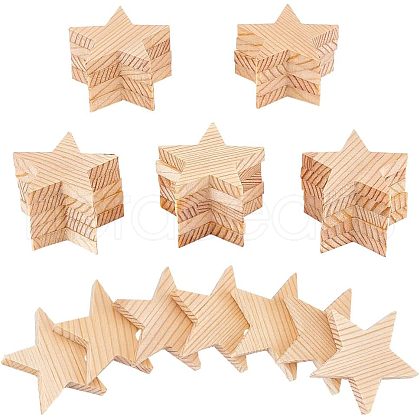 Unfinished Wood Pieces DIY-WH0273-91A-1