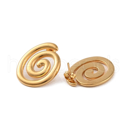 304 Stainless Steel Earrings EJEW-O004-15G-1