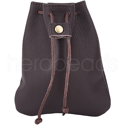 Rectangle Cowhide Leather Jewelry Storage Pouches AJEW-WH20002-33A-01-1