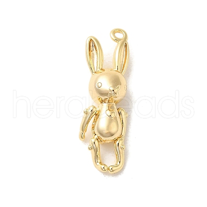 Brass Pendants KK-Z073-10G-1