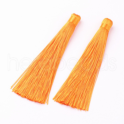 Nylon Tassels Big Pendant Decorations HJEW-G010-B11-1