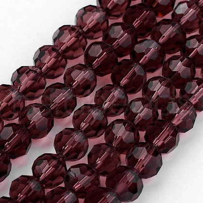 Transparent Glass Bead Strands X-GLAA-G013-10mm-59-1