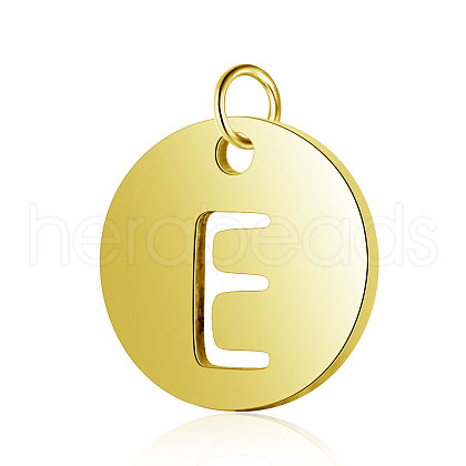 PVD Vacuum Plating 304 Stainless Steel Charms STAS-S105-T514G-E-1