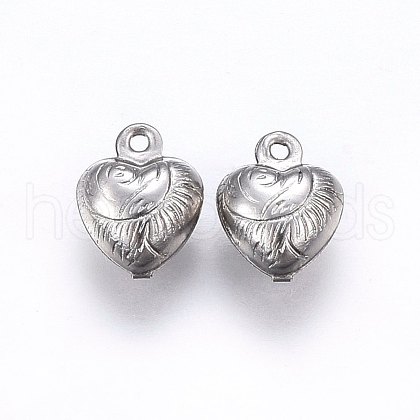 Tarnish Resistant 304 Stainless Steel Charms STAS-E438-18P-1