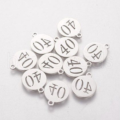 Non-Tarnish 201 Stainless Steel Charms STAS-Q201-T089-1