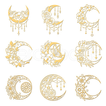 Nickel Decoration Stickers DIY-WH0450-075-1