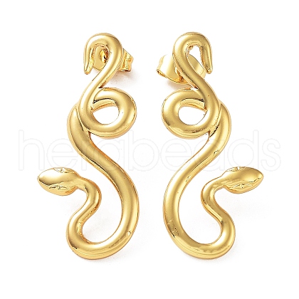 304 Stainless Steel Stud Earring EJEW-M231-02A-G-1