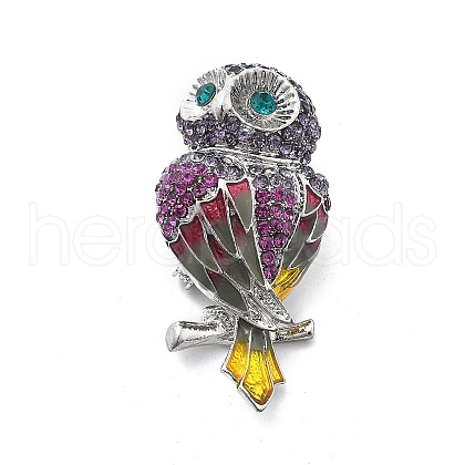 Alloy Enamel Brooch JEWB-C037-32A-P-1