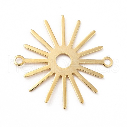 Brass Connector Charms X-KK-H435-10G-1