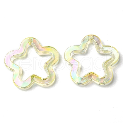 Transparent Acrylic Pendants MACR-Q160-04A-1