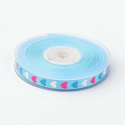 Polyester Grosgrain Ribbon SRIB-D060-9mm-03-1