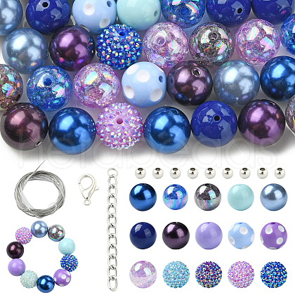 DIY Bubblegum Bracelet Pendant Decoration Making Kit MACR-CJC0010-01C-1