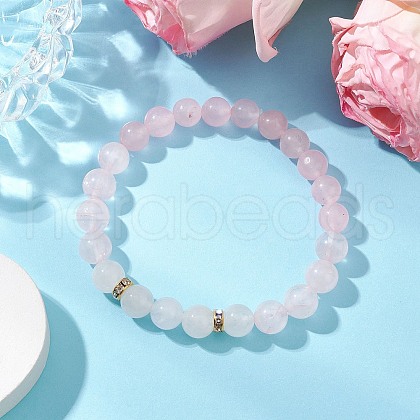 Natural Mixed Gemstone Beaded Stretch Bracelets for Women BJEW-JB11332-01-1