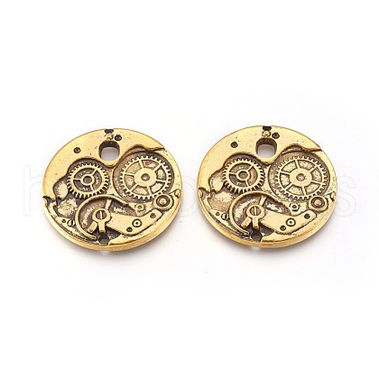 Tibetan Style Alloy Pendants X-PALLOY-A15823-AG-FF-1