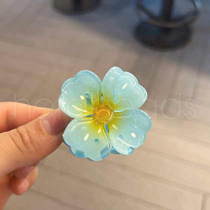 Flower Plastic Claw Hair Clips PW-WG3FA62-30-1
