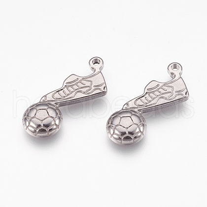 Tarnish Resistant 304 Stainless Steel Pendants STAS-G176-14P-1