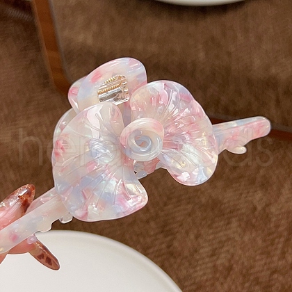 Cellulose Acetate(Resin) Claw Hair Clips PW-WG2D4AB-05-1