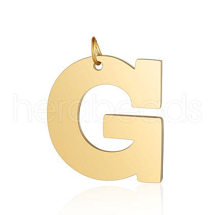 201 Stainless Steel Pendants STAS-S105-T585G-G-1