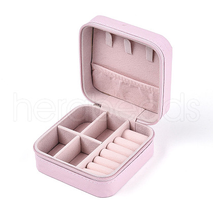 PU Leather Jewelry Box CON-PW0001-178C-1