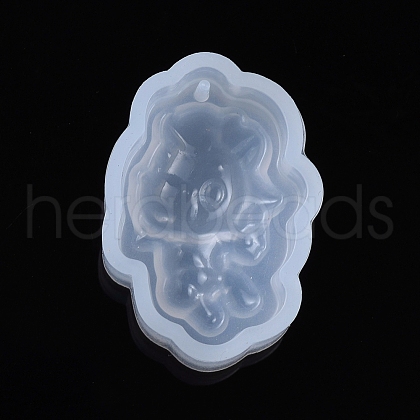 Chinese Zodiac Pendant Silicone Molds DIY-I025-04F-1