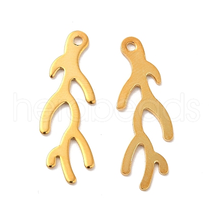 201 Stainless Steel Pendants STAS-D244-06G-1