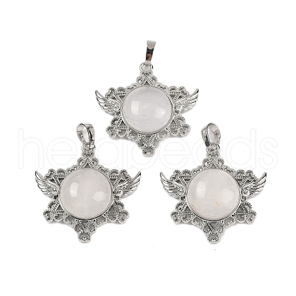 Natural Quartz Crystal Pendants G-I366-02P-20-1