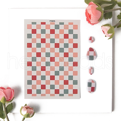 Polymer Clay Earrings Water Transfer Paper PW-WG0B309-02-1