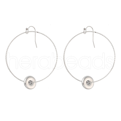 Non-Tarnish 304 Stainless Steel Dangle Earrings for Women EJEW-G397-03P-1