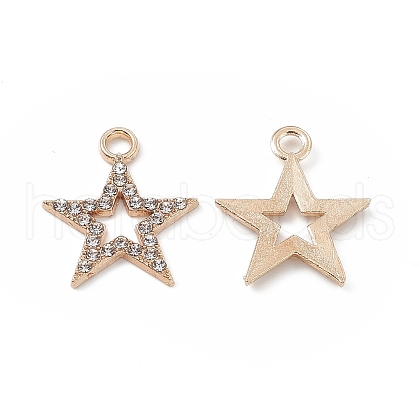 Alloy Crystal Rhinestone Pendants FIND-C019-43KCG-1