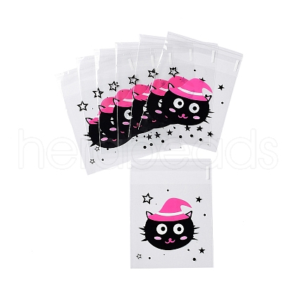 Halloween Theme Plastic Bakeware Bag ABAG-F007-03B-1