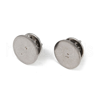304 Stainless Steel Lapel Pin Backs STAS-P262-03P-04-1