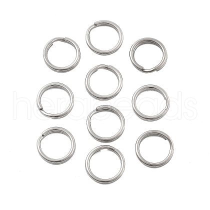 304 Stainless Steel Double Loops Jump Rings STAS-A111-03P-1