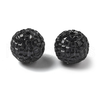 Acrylic Rhinestone Beads OACR-D307-01F-16MM-1