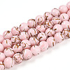 Baking Painted Glass Beads Strands DGLA-N010-10mm-01-1
