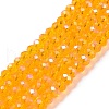Electroplate Glass Beads Strands EGLA-A034-T10mm-L11-1